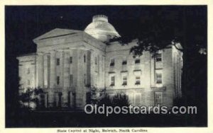 Raleigh, North Carolina, NC State Capital USA Unused 