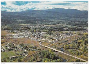 Aerial View, HOUSTON, British Columbia, Canada, 50-80´s