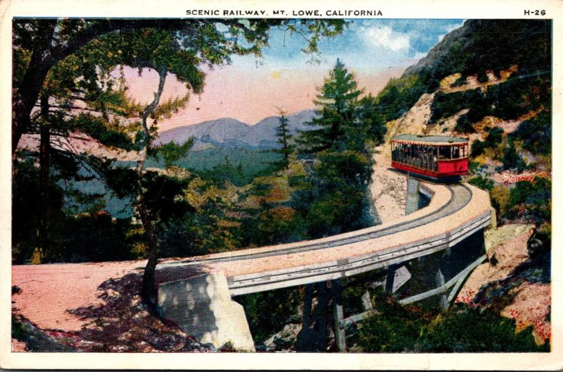 California Mount Lowe Scenic Railway