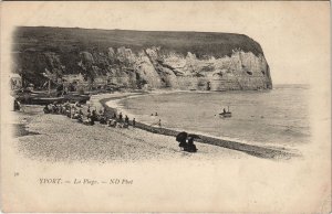 CPA YPORT - La plage (154137)