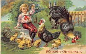 Easter Greeting Postcard