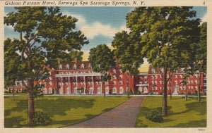 Postcard Gideon Putnam Hotel Saratoga Spa Saratoga Springs NY