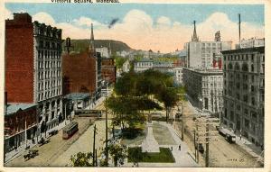 Canada - Quebec, Montreal. Victoria Square