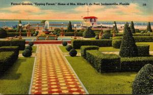 Florida Jacksonville Formal Garden Epping Forest Home Of Mrs Alfred I du Pont