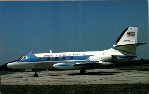 Lockheed VC-140B Jet Star USAF Museum OH Aviation Postcard I71