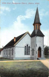 Auburn, Washington, White River Presbyterian Church c1910s Vintage Postcard