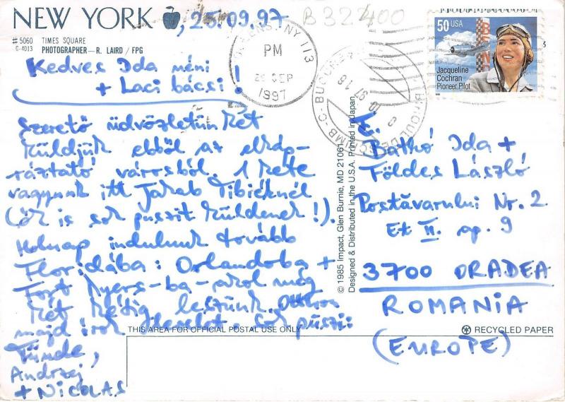 B32400 New York City    usa