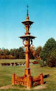 Maine Kennebunkport Lithuanian Wayside Cross At Franciscan Monastery