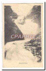 Postcard Old Waterfall Cerizet