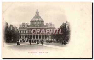 Saint Etienne - Hotel de Ville - Old Postcard