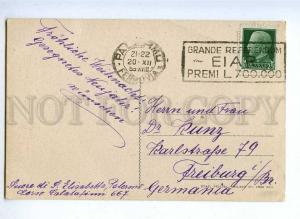 190824 ITALY PALERMO port Vintage RPPC 1939 year