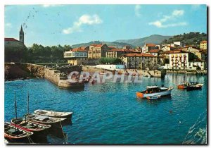 Modern Postcard Port Vizcaya Mundaca