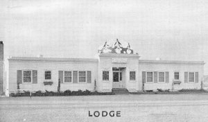 LITTLE AMERICA Granger, Wyoming Lincoln Highway Roadside 1947 Vintage Postcard