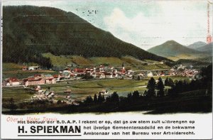 Germany Wittlich Panorama von Westen Vintage Postcard C049