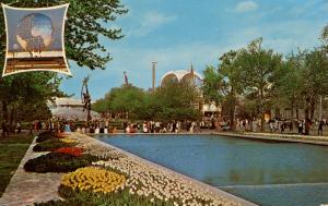 NY - New York World's Fair 1964-65. Court of Peace, Pool of Reflections