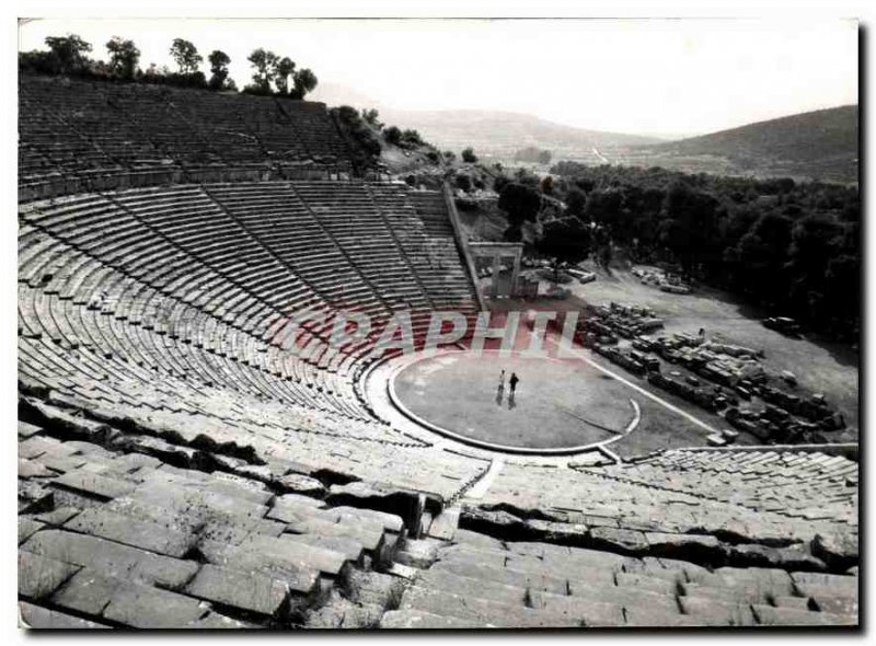 Postcard Modern Theater at Epidaurus