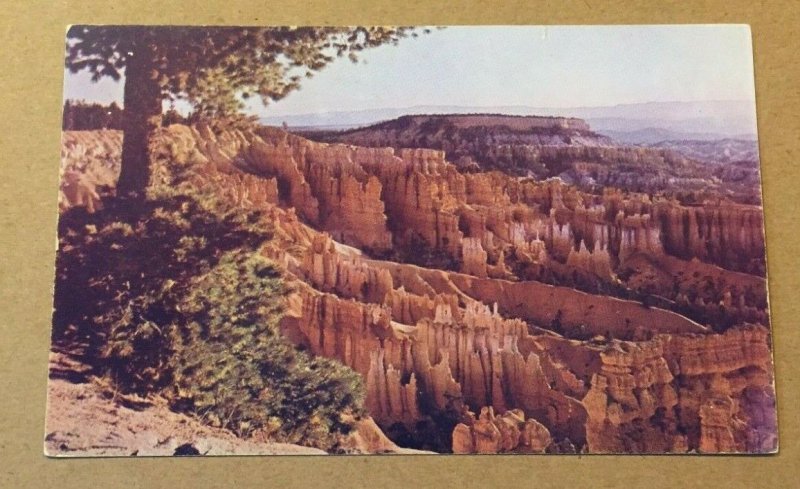 VINTAGE UNUSED  POSTCARD  BRYCE CANYON NATIONAL PARK, UTAH 