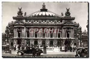 Old Postcard Paris and the Opera Theater of Marvels
