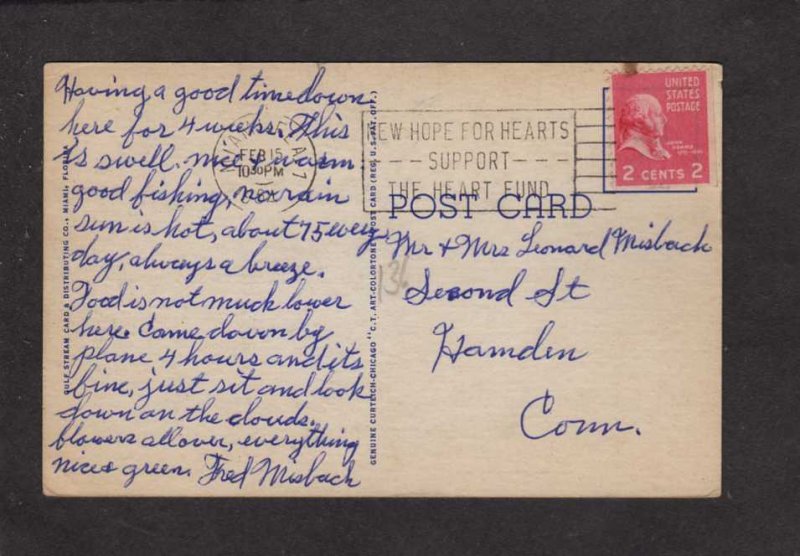 FL Shopping Center GFC Loans Store Miami Florida Postcard