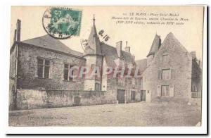 Le Mans Postcard Old Place Saint Michem House said Scarron former canon of Le...