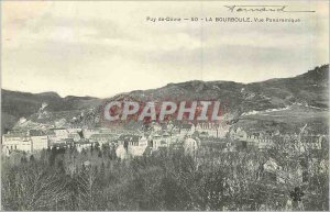 Old Postcard Bourboule Puy de Dome panoramic view