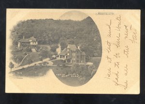 ASHEVILLE NORTH CAROLINA NC ALBERMARLE PARK VINTAGE POSTCARD 1908