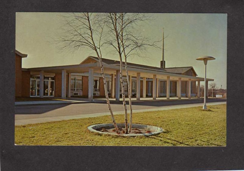 MI Central Methodist Church Pontiac Michigan Postcard