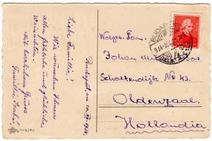 Happy New Year Hungarian Postcard RARE 01.47