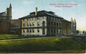 Spokane Athletic Club Building Spokane WA Washington Unused Postcard E10