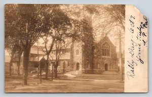 RPPC  1907  Medford  Massachusetts  Rally Day  October 6th   Postcard