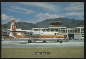air new zealand nz Nelson Airport prop