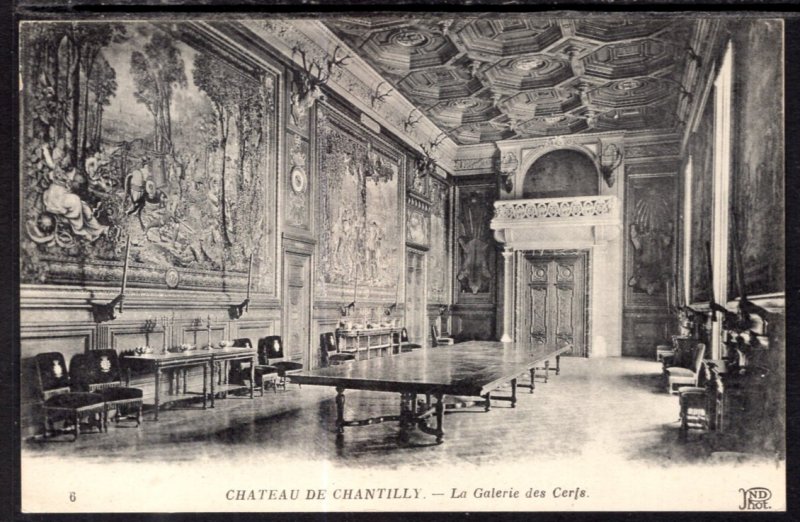 Le Galerie des Cerfs,Cheateau De Chanteilly,France BIN