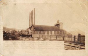 RPPC Con. Virginia City Mine Nevada Bonanza Comstock Lode 1910s Antique Photo