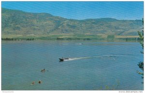 Swimming, Boating, Osoyoos Lake, OSOYOOS, British Columbia, Canada, 40-60's