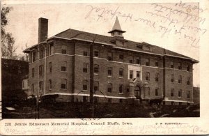 Iowa Council Bluffs Jennie Edmonson Memorial Hospital 1908