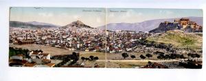 192734 GREECE ATHENES Vintage panoramic postcard