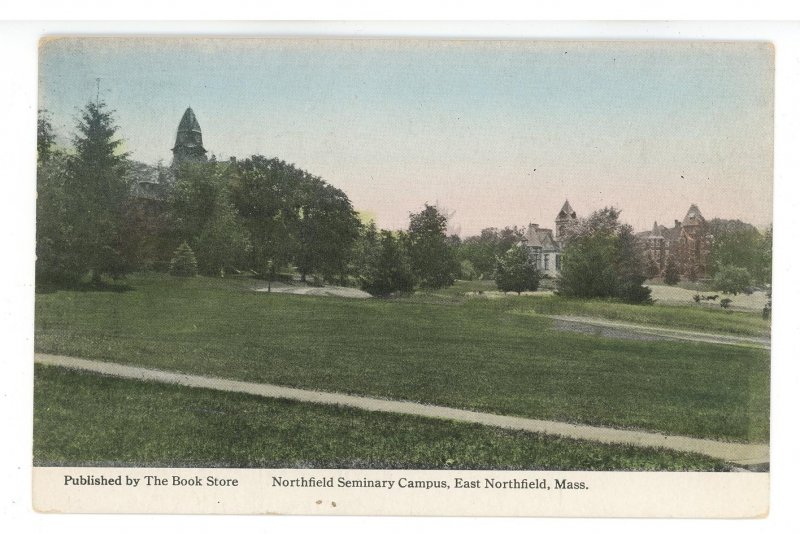 MA - East Northfield. Northfield Seminary, Campus Scene