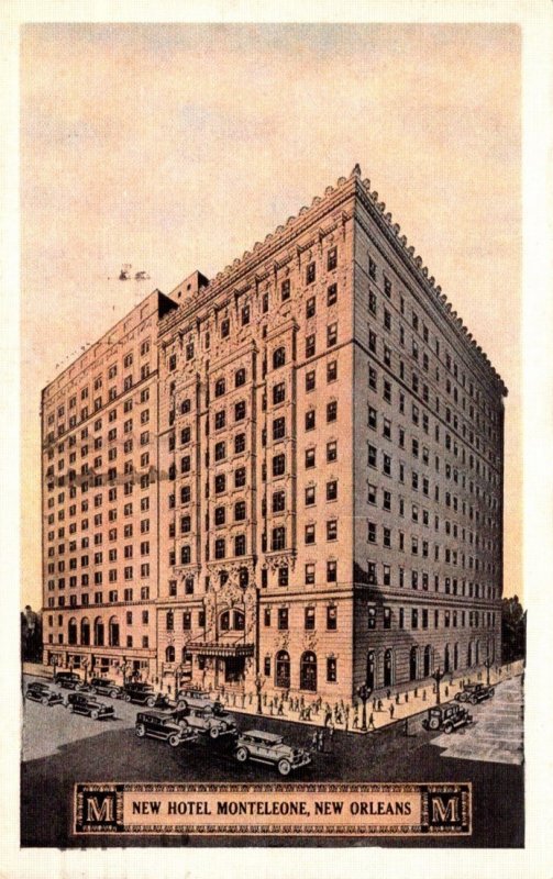 Louisiana New Orleans New Hotel Monteleone 1935