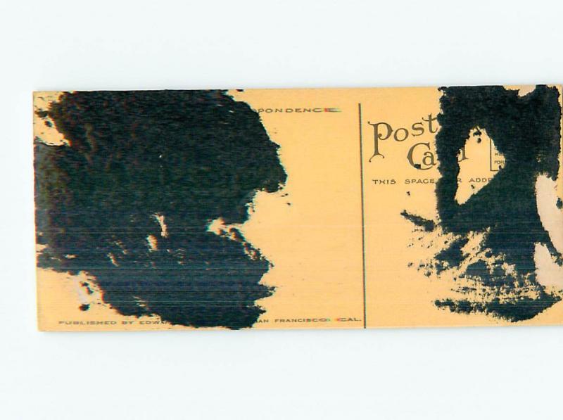 Divided-Back PANORAMIC VIEW San Francisco California CA hp4810