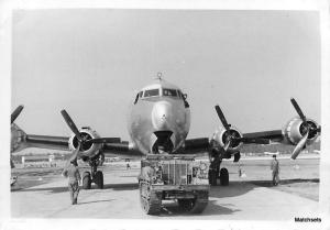 C-1950's Military Berlin Aircraft towed for Maintenance Snapshot 10218