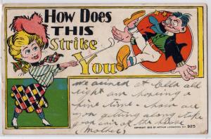 Woman Playing Golf - How Does This Strike You