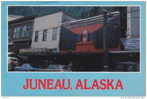 Street view,  Red Dog Saloon,  Juneau,  Alaska,   PU_1986