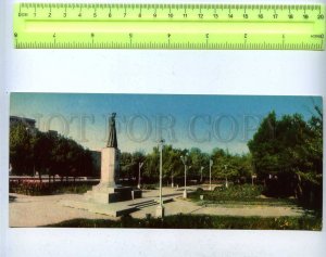 203875 UZBEKISTAN Tashkent Alisher Navoi munument old postcard
