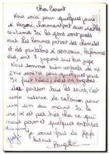 Postcard Modern Nazare Fisherman