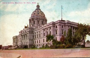 Minnesota St Paul State Capitol Building 1912