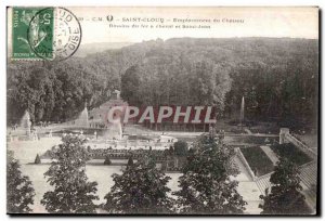Postcard Old Saint Cloud location Pools Chateau Du Iron has Chaval and St. John