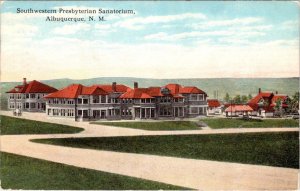 Albuquerque, NM New Mexico  SOUTHWESTERN PRESBYTERIAN TB SANATORIUM   Postcard