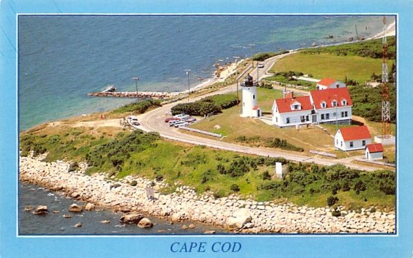 Nobska Light Woods Hole, Massachusetts Postcard