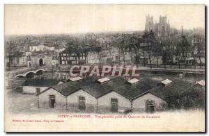 Old Postcard Vitry the Francoise General view Cavalry Headquarters Jack