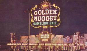 Nevada Las Vegas Golden Nugget Gambling Hall Saloon and Restaurant